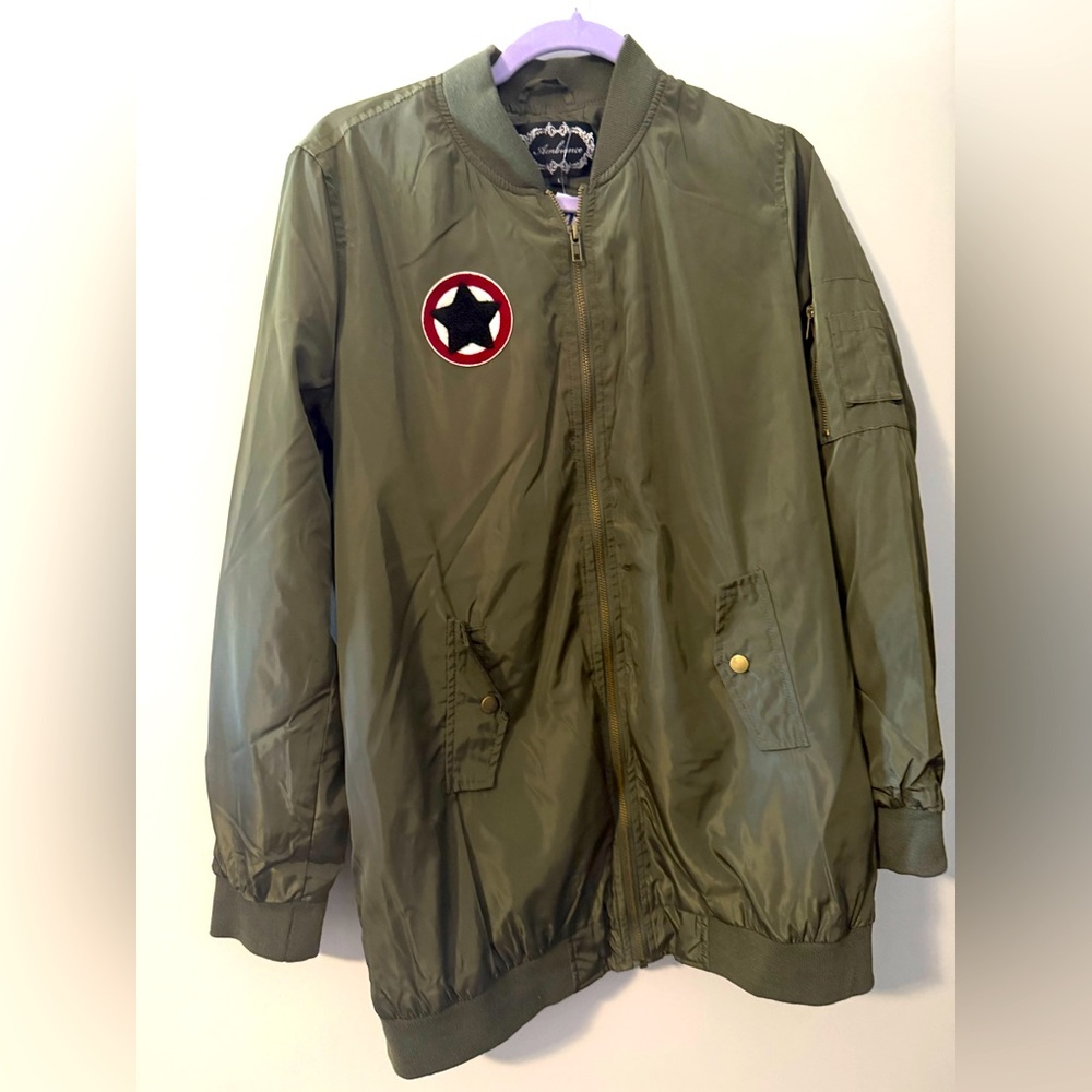 *NWT* Ambiance Olive Green Jacket